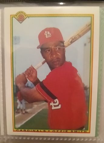 1990 Bowman #195 Ozzie Smith — front