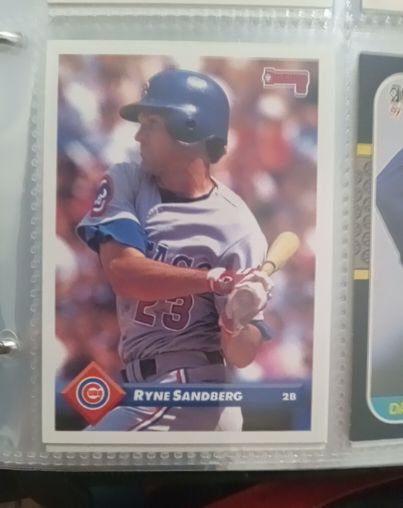 1993 Donruss #344 Ryne Sandberg — front
