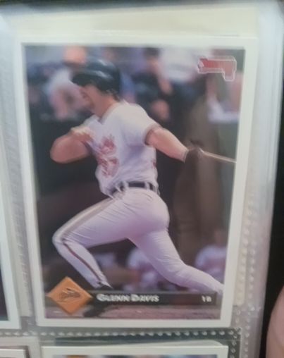1993 Donruss #18 Glenn Davis — front