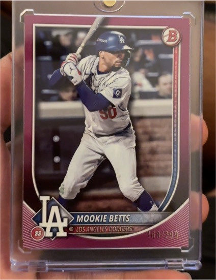 2025 Bowman #16 Mookie Betts — front