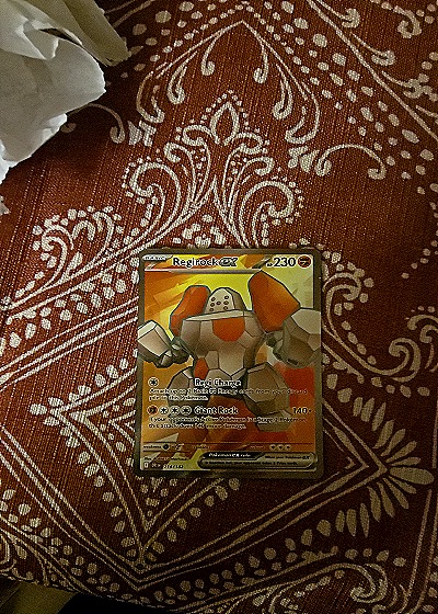 2023 Pokémon TCG Destined Rivals #214 Regirock ex — front