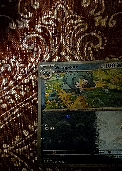 2025 Pokémon TCG #018 Simipour — front
