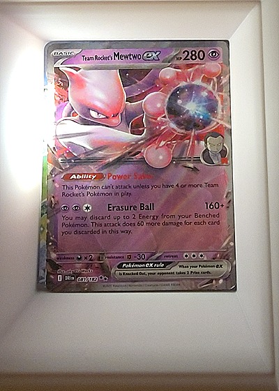 2020 Pokémon TCG #081 Team Rocket's Mewtwo EX — front