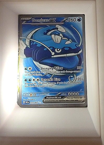 2025 Pokémon #211 Dondozo EX — front