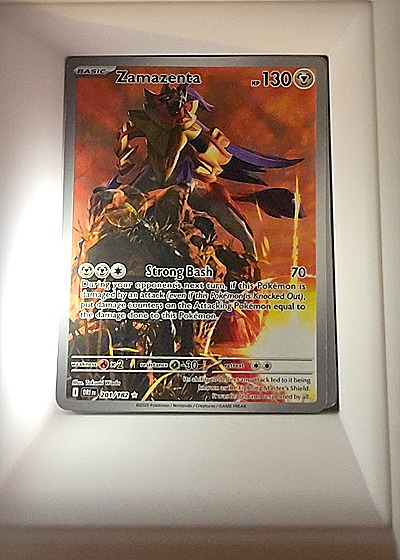 2025 Pokémon TCG #201 Zamazenta — front