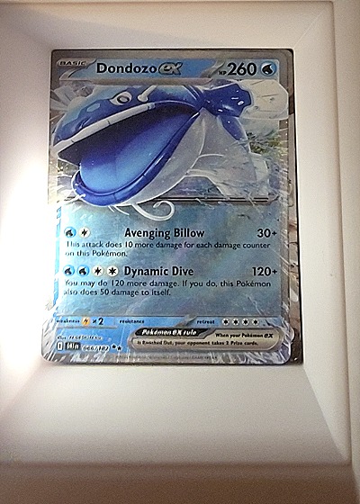 2023 Pokémon TCG SV10: Destined Rivals #066 Dondozo ex — front