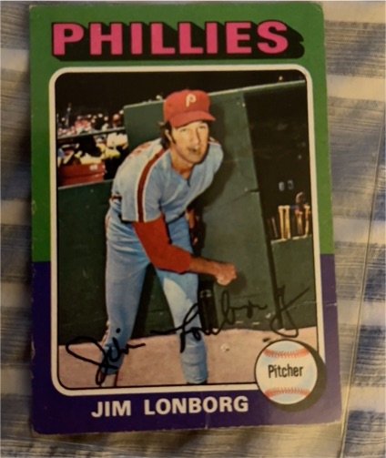 1975 Topps #94 Jim Lonborg — front