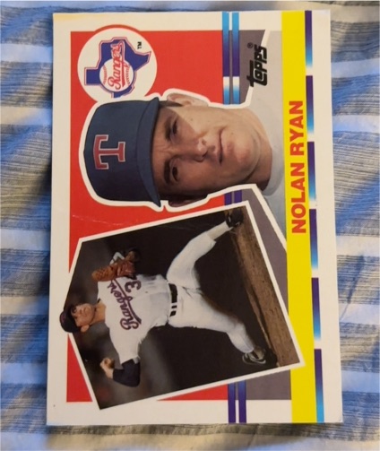 1990 Topps Big #171 Nolan Ryan — front