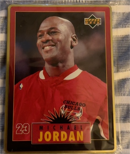 1996 Upper Deck #1 Michael Jordan — front