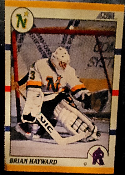 1990-91 Score Rookie and Traded #78T Brian Hayward — front