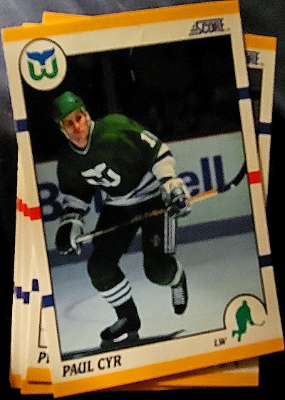 1990-91 Score #192 Paul Cyr — front