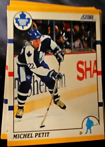 1990-91 Score Rookie and Traded #54T Michel Petit — front