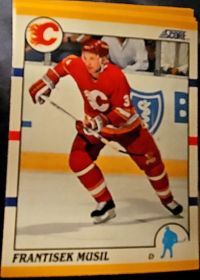 1990-91 Score Rookie and Traded #19T Frantisek Musil — front