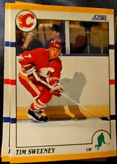 1990-91 Score #317 Tim Sweeney — front