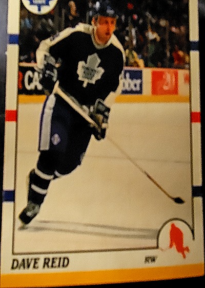 1990-91 Score #109T Dave Reid — front