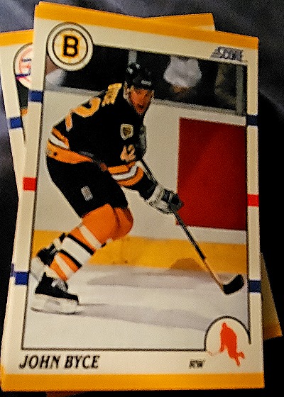 1990-91 Score Rookie and Traded #62T John Byce — front