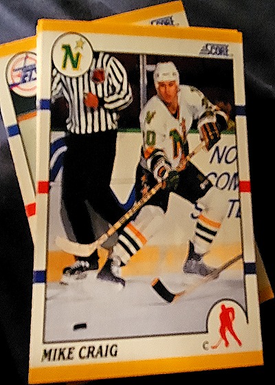 1990-91 Score Rookie and Traded #59T Mike Craig — front