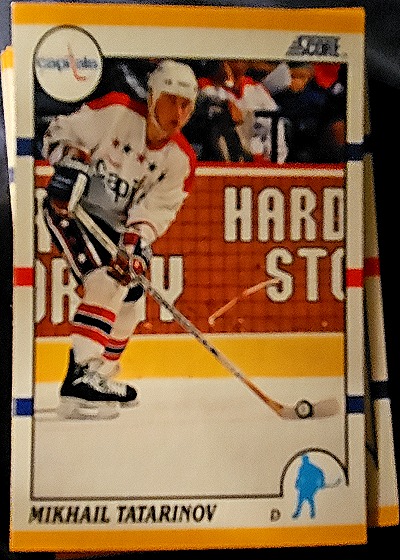 1990-91 Score Rookie and Traded #53T Mikhail Tatarinov — front