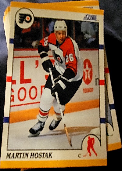 1990-91 Score Rookie and Traded #36T Martin Hostak — front