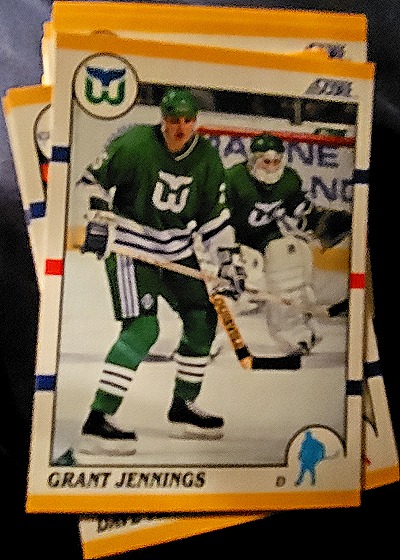 1990-91 Score Rookie and Traded #31T Grant Jennings — front