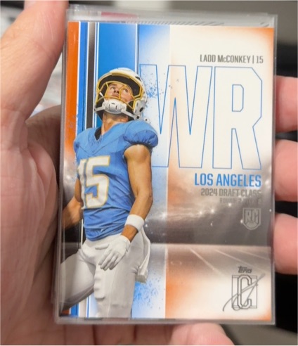 2024 Topps Signature Class #135 Ladd McConkey — front