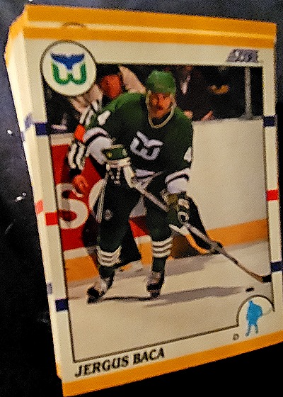 1990-91 Score #258 Jergus Baca — front