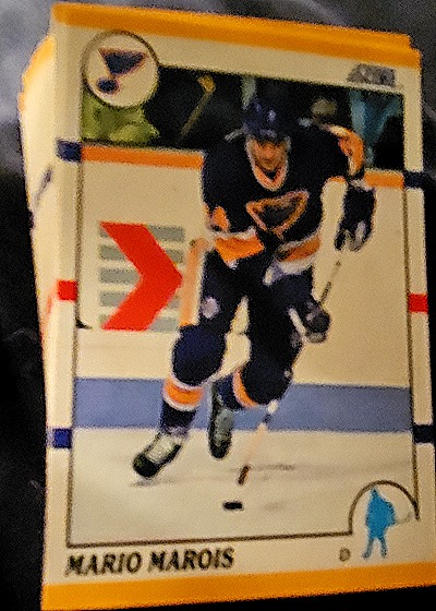 1990-91 Score Rookie/Traded #94T Mario Marois — front