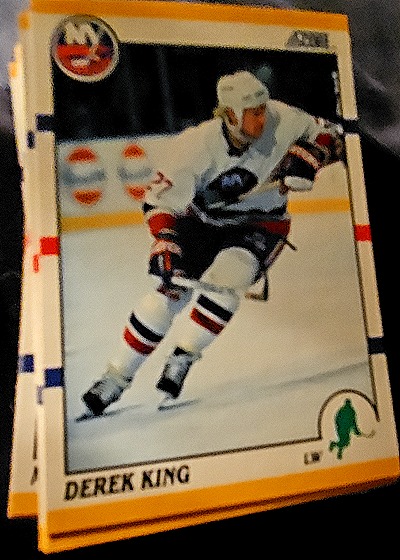 1990-91 Score #4 Derek King — front