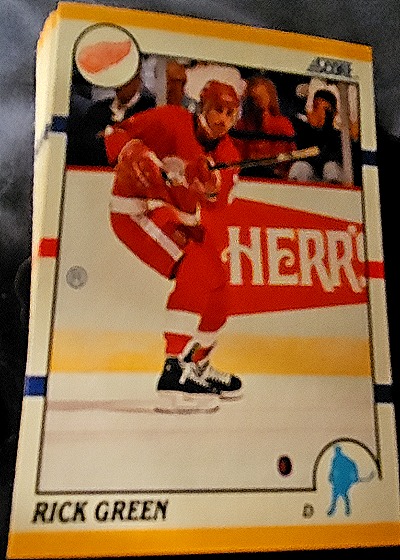 1990-91 Score Rookie and Traded #84T Rick Green — front