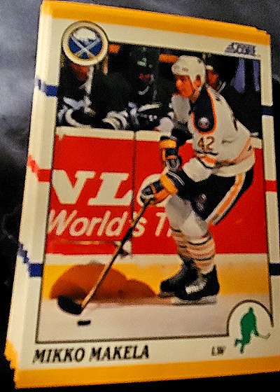 1990-91 Score Rookie and Traded #26T Mikko Makela — front