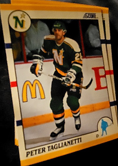 1990-91 Score Rookie and Traded #16T Peter Taglianetti — front