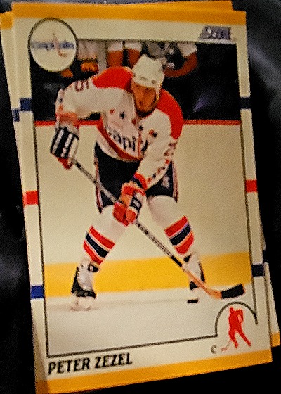 1990-91 Score #98 Peter Zezel — front