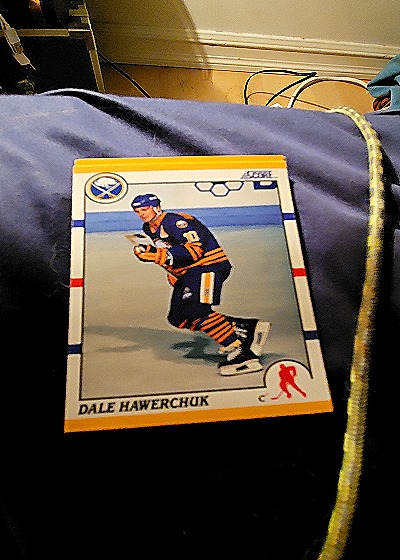 1990 Score #C-1 Dale Hawerchuk — front