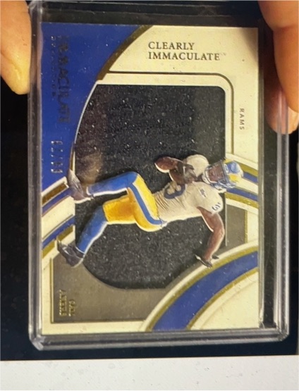 2022 Panini Clearly Immaculate #38 Cooper Kupp — front