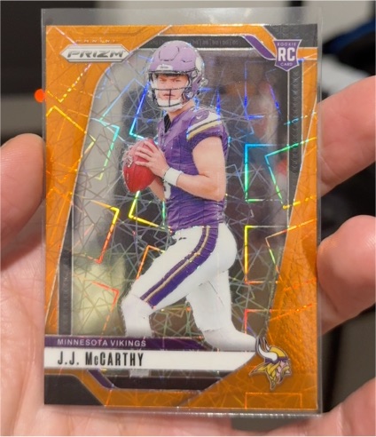 2024 Panini Prizm #400 J.J. McCarthy — front