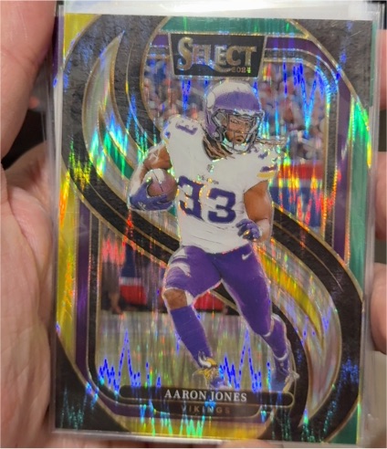 2024 Panini Select #102 Aaron Jones — front