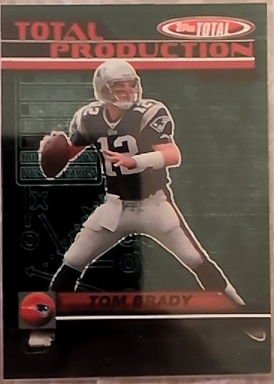 2003 Topps Total Total Production #TP1 Tom Brady — front