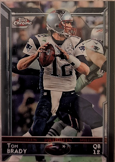 2015 Topps Chrome #50 Tom Brady — front