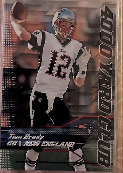 2014 Topps #8 Tom Brady 4000 Yard Club — front