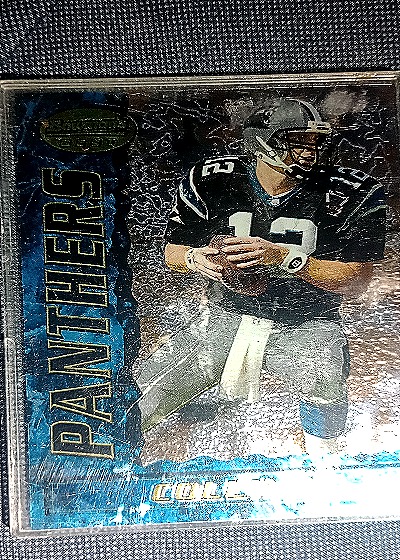 1995 Bowman's Best #5 Kerry Collins Rookie RC Carolina Panthers — front