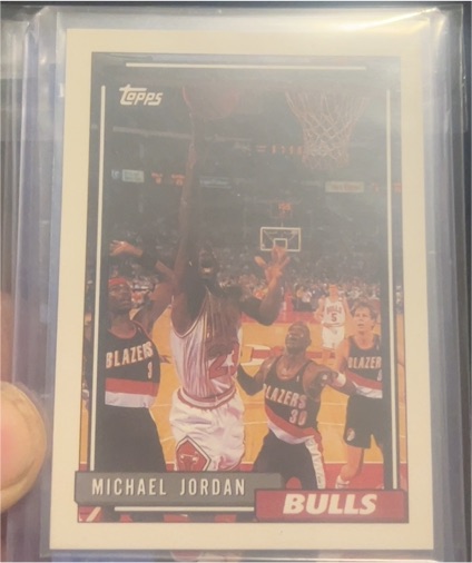 1992 Topps #141 Michael Jordan — front
