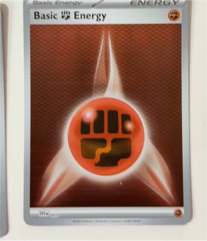 2025 Pokémon TCG #022 Basic Fighting Energy — front