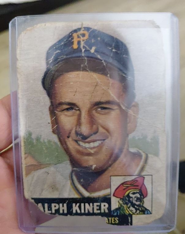 1953 Topps #191 Ralph Kiner — front