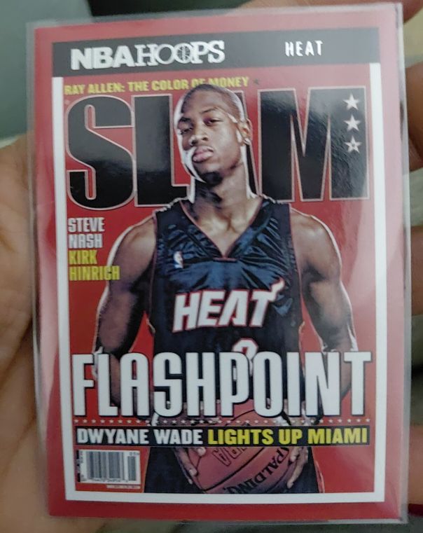 2021-22 Panini NBA Hoops Slam #87 Dwyane Wade — front