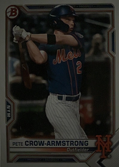 2021 Bowman Prospects #BP-22 Pete Crow-Armstrong — front