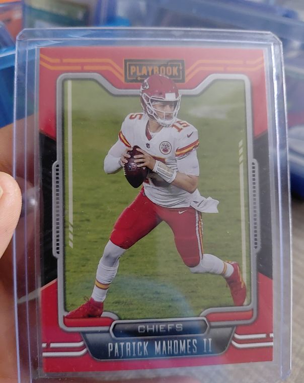 2021 Panini Playbook #48 Patrick Mahomes II — front