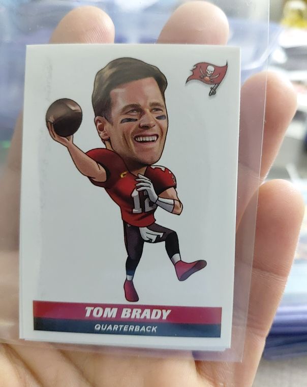 2021 Panini Sticker & Card Collection #473 Tom Brady — front