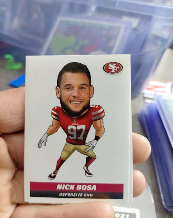 2021 Panini NFL Sticker & Card Collection #521 Nick Bosa — front
