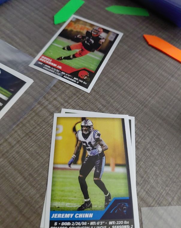 2024 Panini Score #? Jeremy Chinn — front