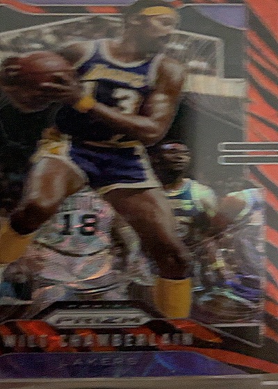 2019-20 Panini Prizm #18 Wilt Chamberlain — front